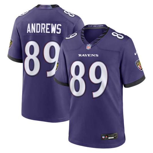 Mark Andrews Baltimore Ravens Nike Team Game Jersey - Purple