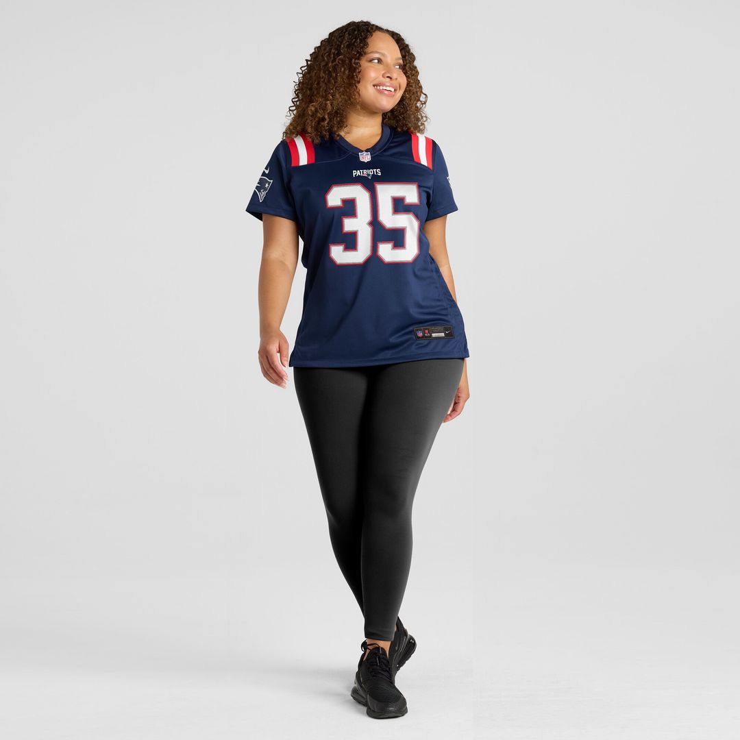 Jim Nance New England Patriots Nike Women's Retired Player Jersey - Navy