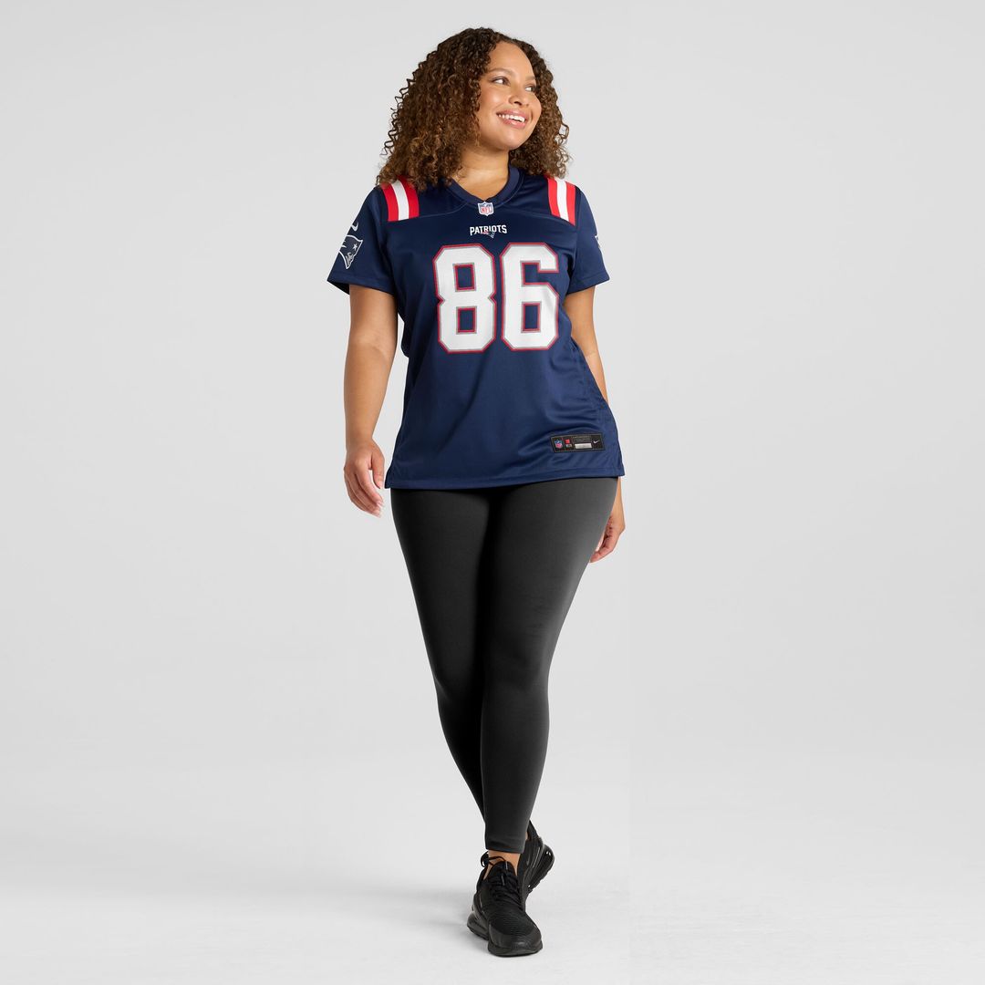 Efton Chism III New England Patriots Nike Women's Team Game Jersey -  Navy