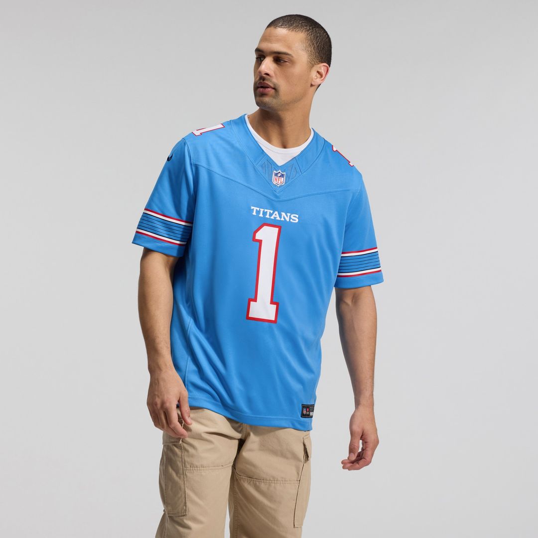 Cameron Ward Tennessee Titans Nike Vapor F.U.S.E. Stitched Limited Jersey - White