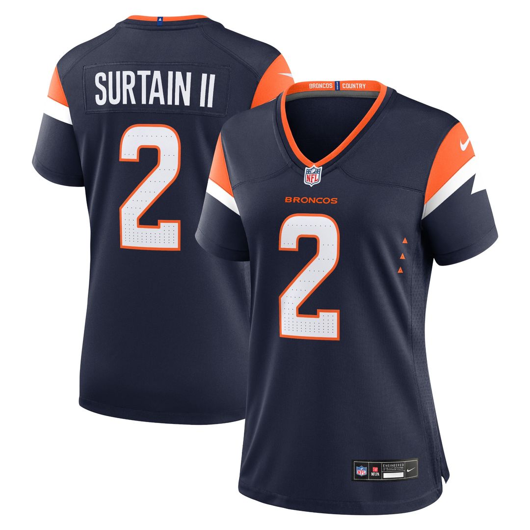Patrick Surtain II Denver Broncos Nike Women's Game Jersey - White