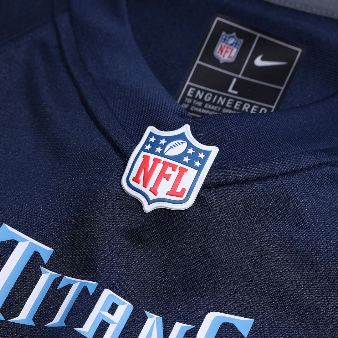 Calvin Ridley Tennessee Titans Nike Team Game Jersey -  Light Blue
