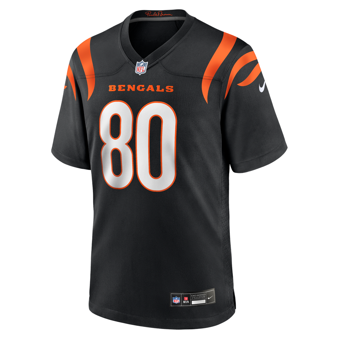 Andrei Iosivas Cincinnati Bengals Nike Team Game Jersey -  Black