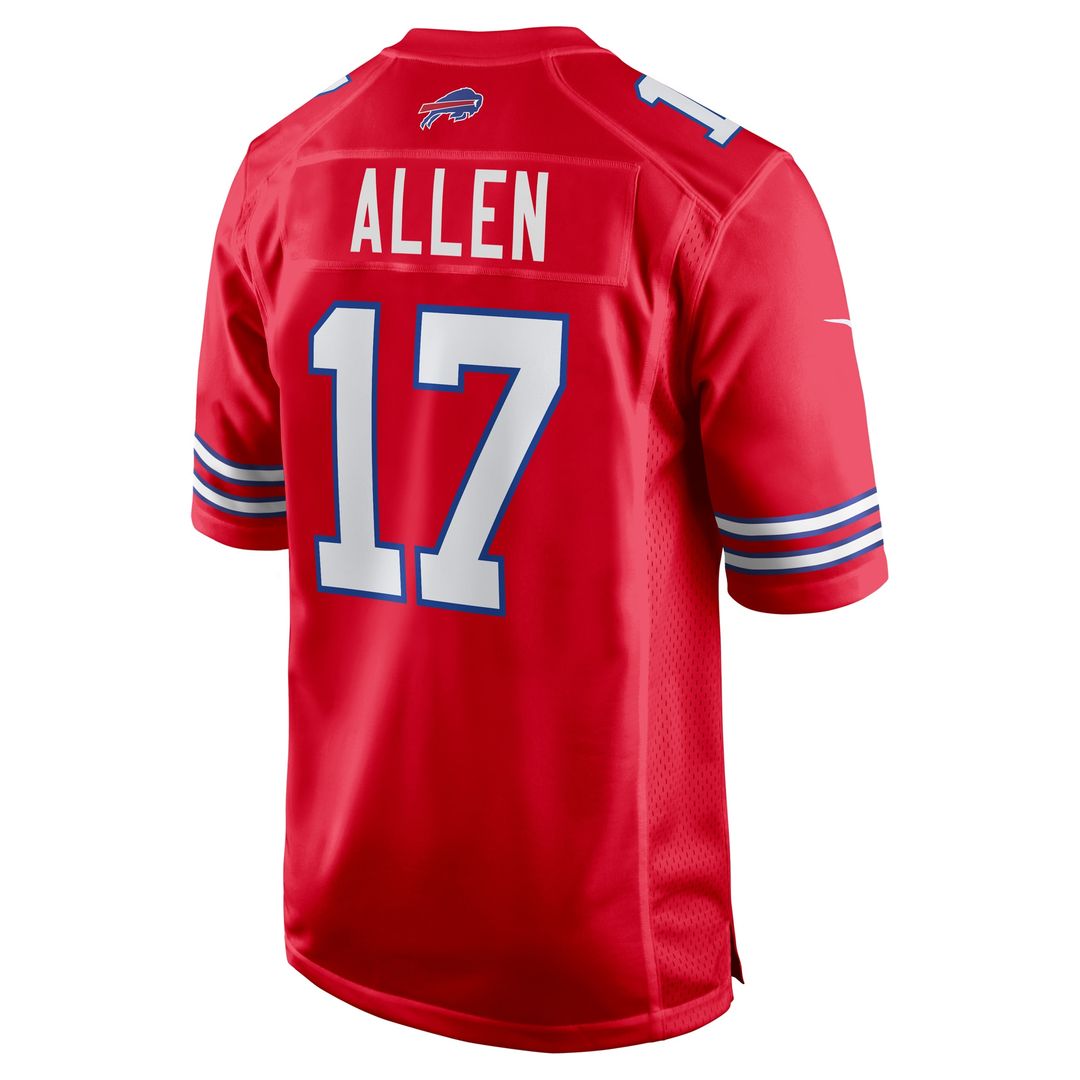 Josh Allen Buffalo Bills Nike White Game Player Jersey - White
