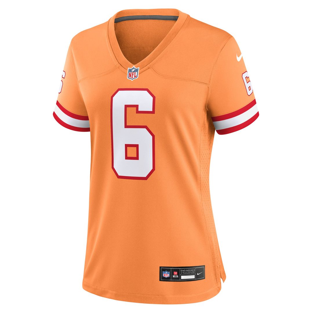 Baker Mayfield Tampa Bay Buccaneers Nike Women's Away Game Jersey - White