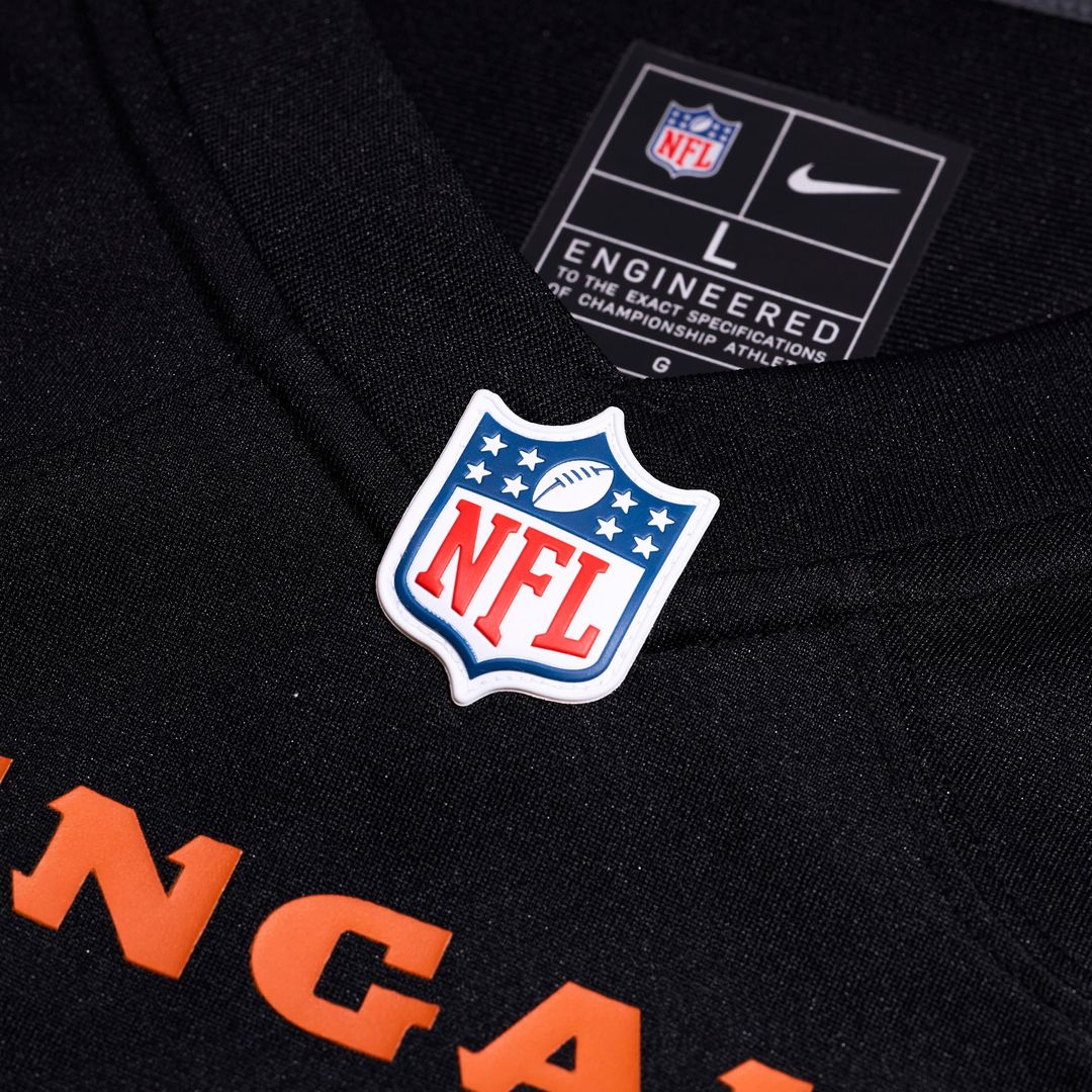 Kyle Dugger Cincinnati Bengals Nike Team Game Jersey -  Black