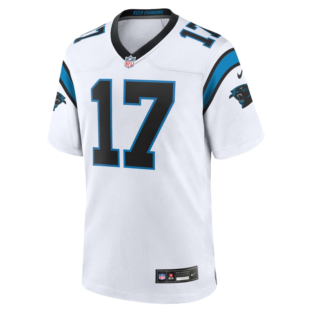 Xavier Legette Carolina Panthers Nike Game Jersey -  White
