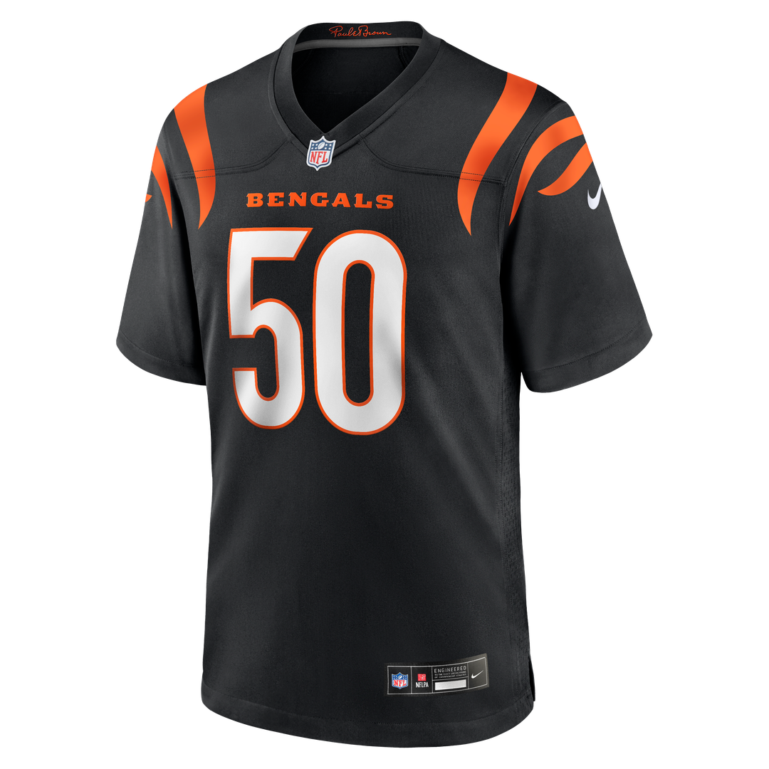 Shaka Heyward Cincinnati Bengals Nike Team Game Jersey -  Black