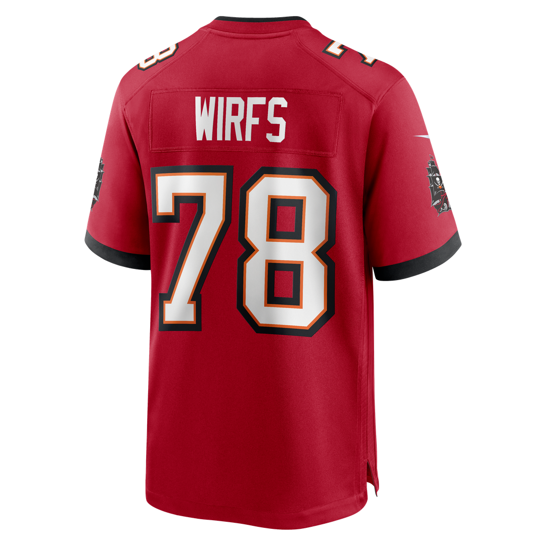 Tristan Wirfs Tampa Bay Buccaneers Nike Alternate Game Jersey - Orange