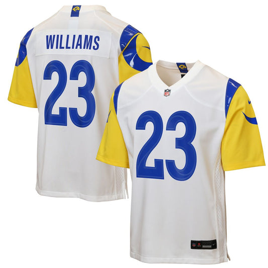 Kyren Williams Los Angeles Rams Nike Youth Game Jersey - White