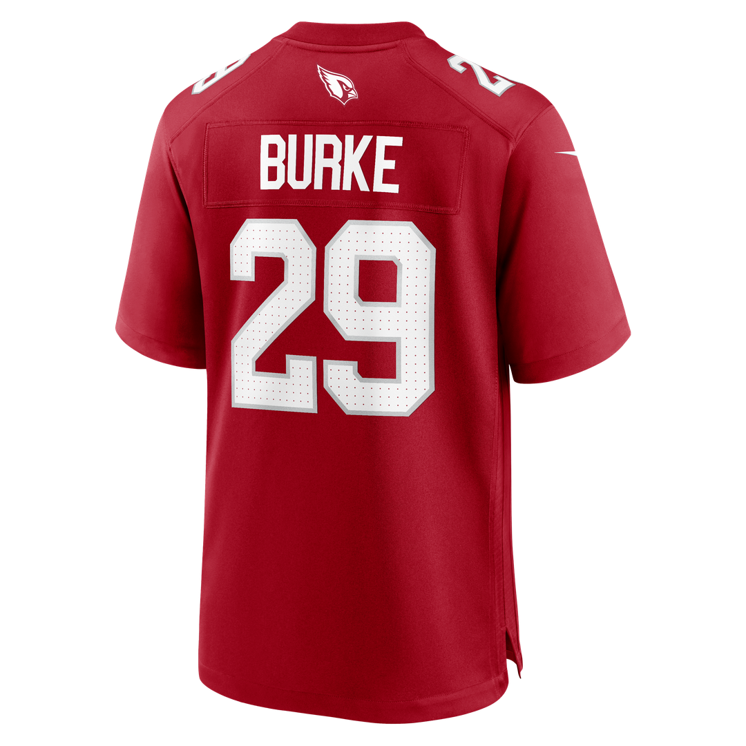 Denzel Burke Arizona Cardinals Nike Team Game Jersey -  Cardinal