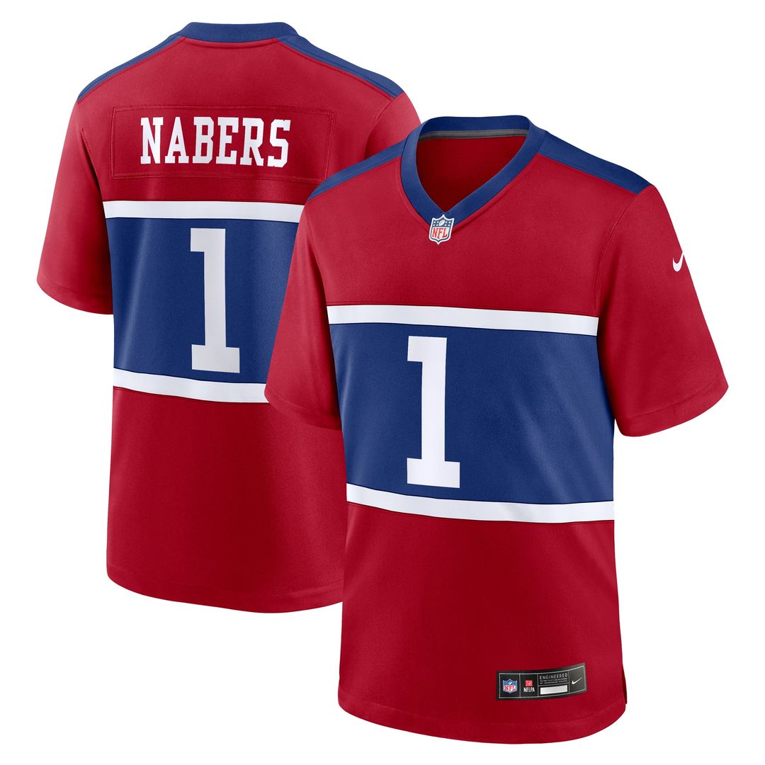 Malik Nabers New York Giants Nike Youth Game Jersey - Royal