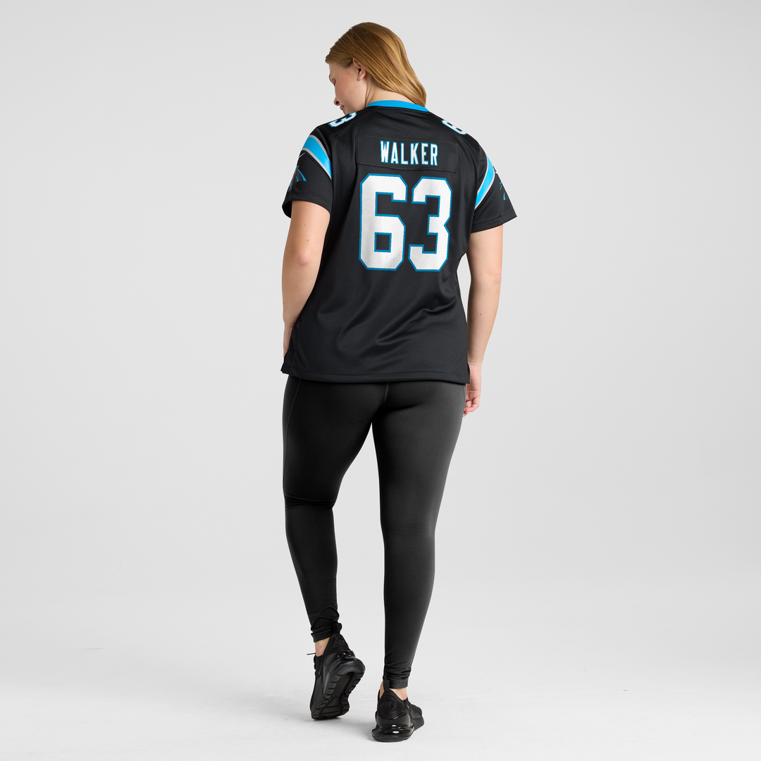 Rasheed Walker Carolina Panthers Nike Women's Team Game Jersey -  Black