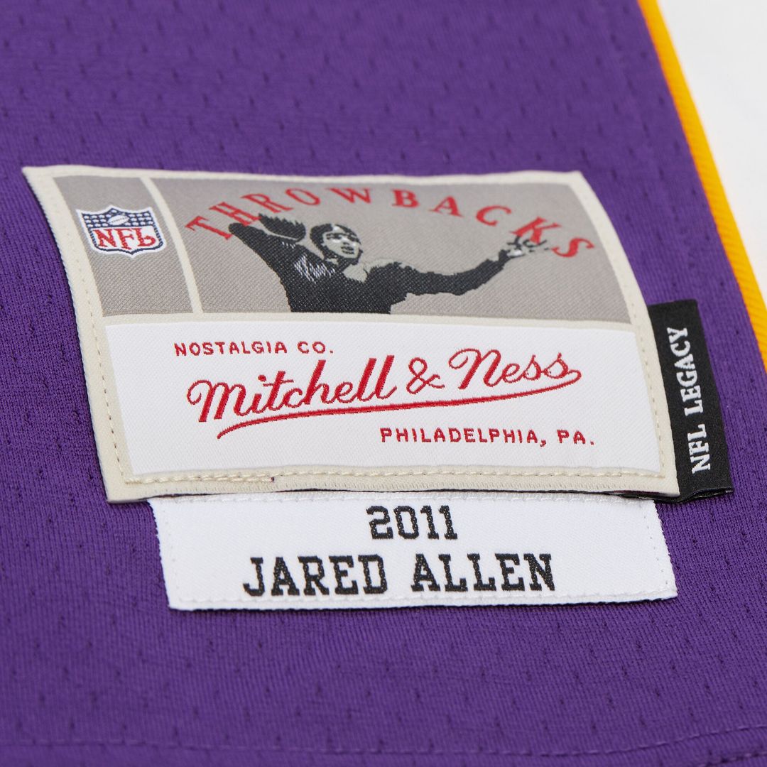Jared Allen Minnesota Vikings Mitchell & Ness 2011 Legacy Replica Jersey - Purple