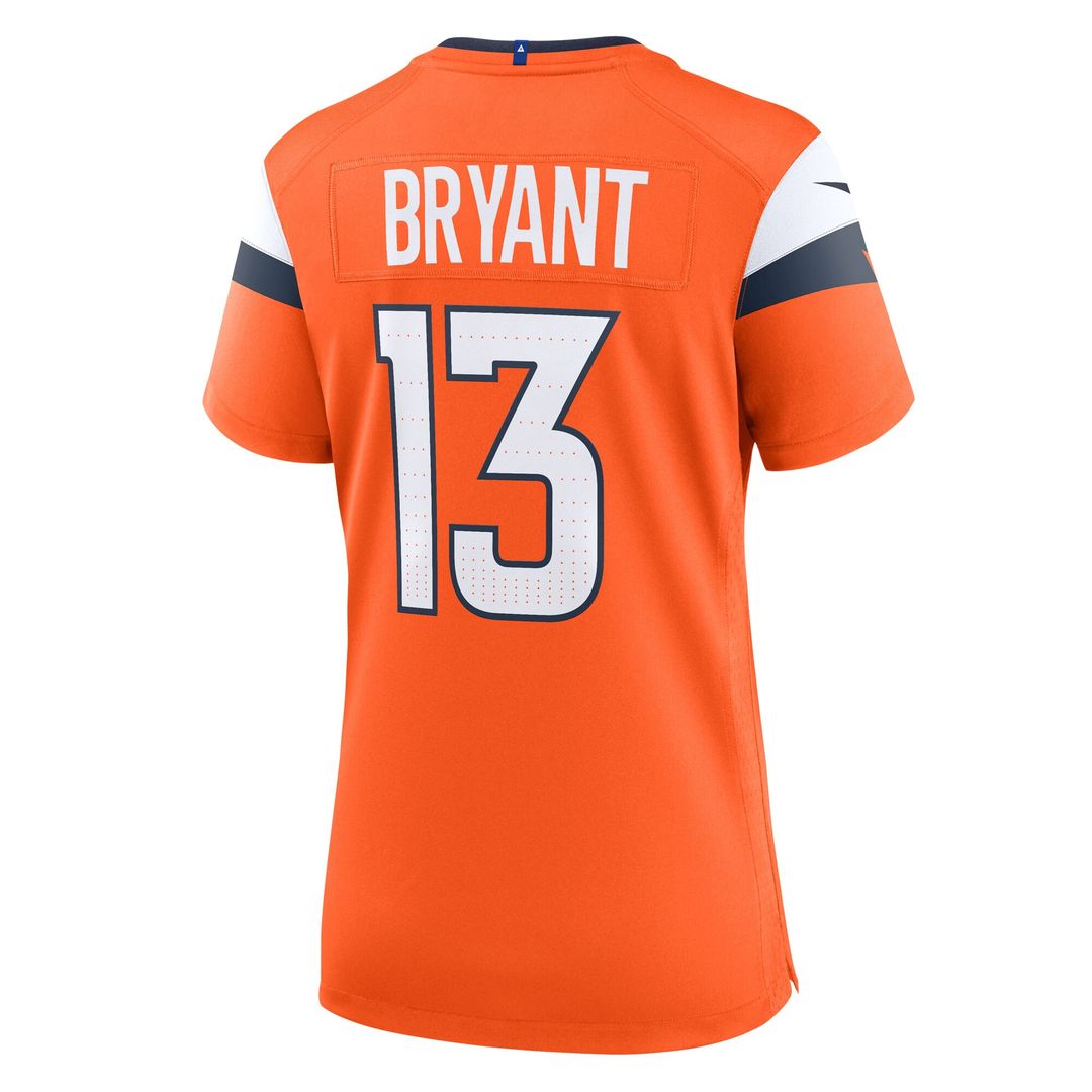 Pat Bryant Denver Broncos Nike Women's Team Game Jersey -  Orange