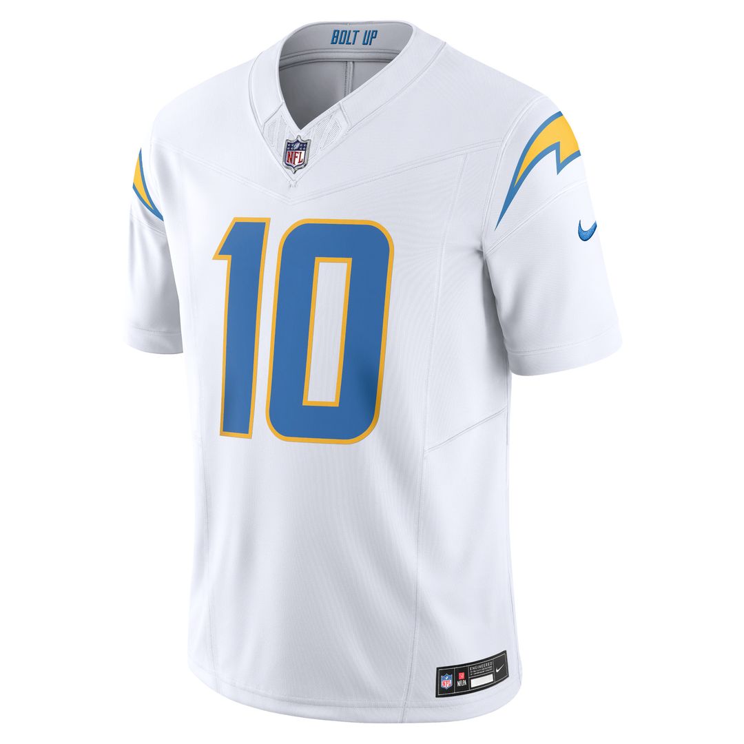 Justin Herbert Los Angeles Chargers Nike Vapor F.U.S.E. Limited Jersey - Powder Blue