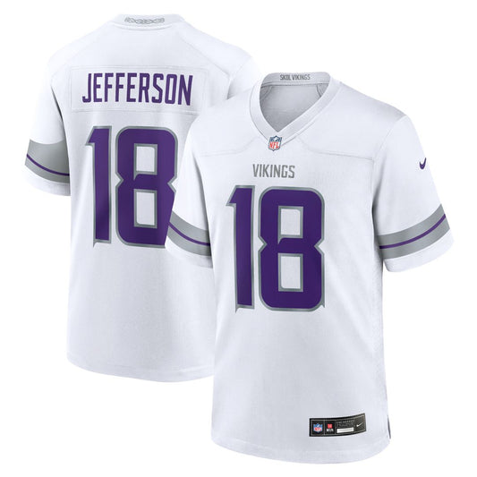 Justin Jefferson Minnesota Vikings Nike Youth Game Jersey - White