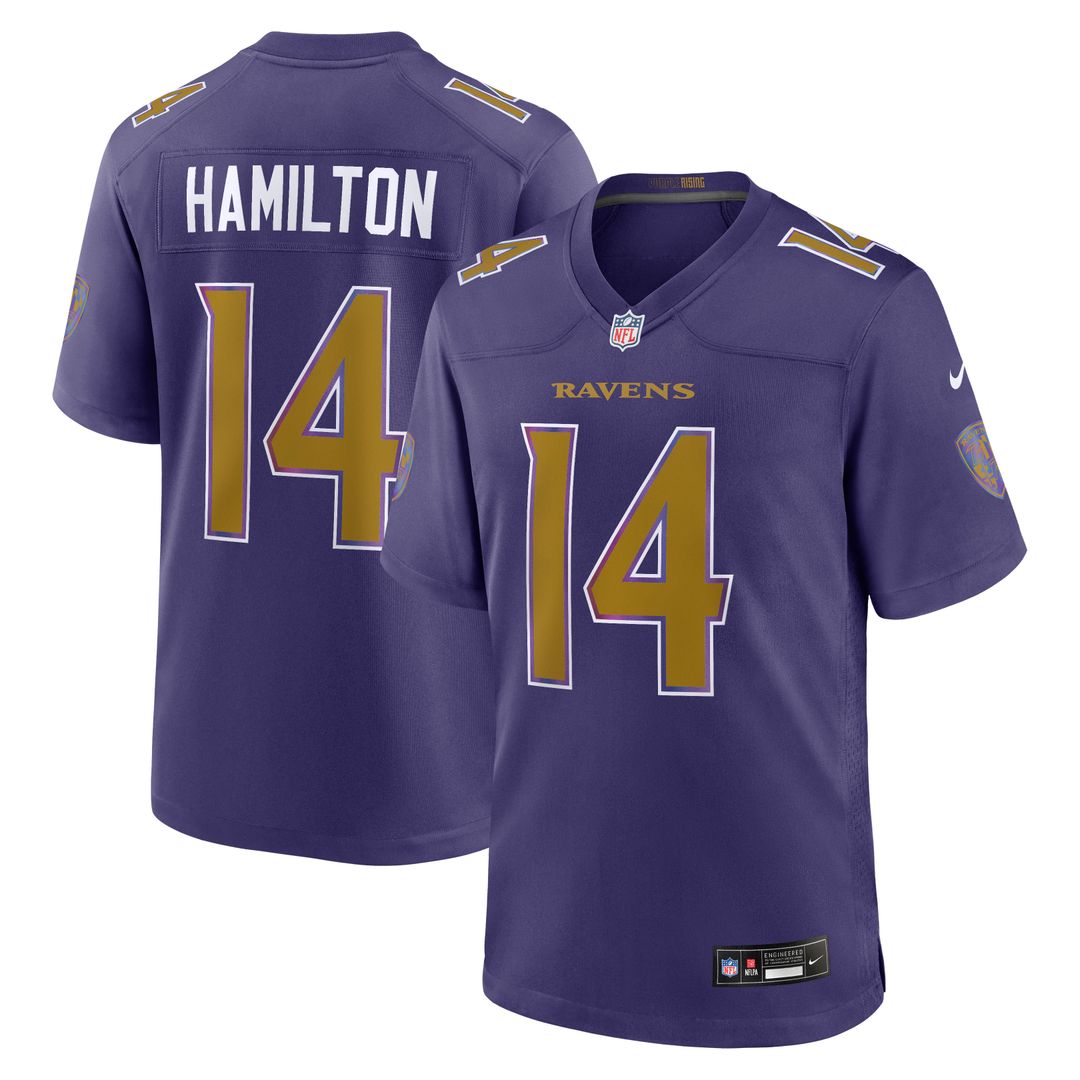 Kyle Hamilton Baltimore Ravens Nike Game Jersey - White