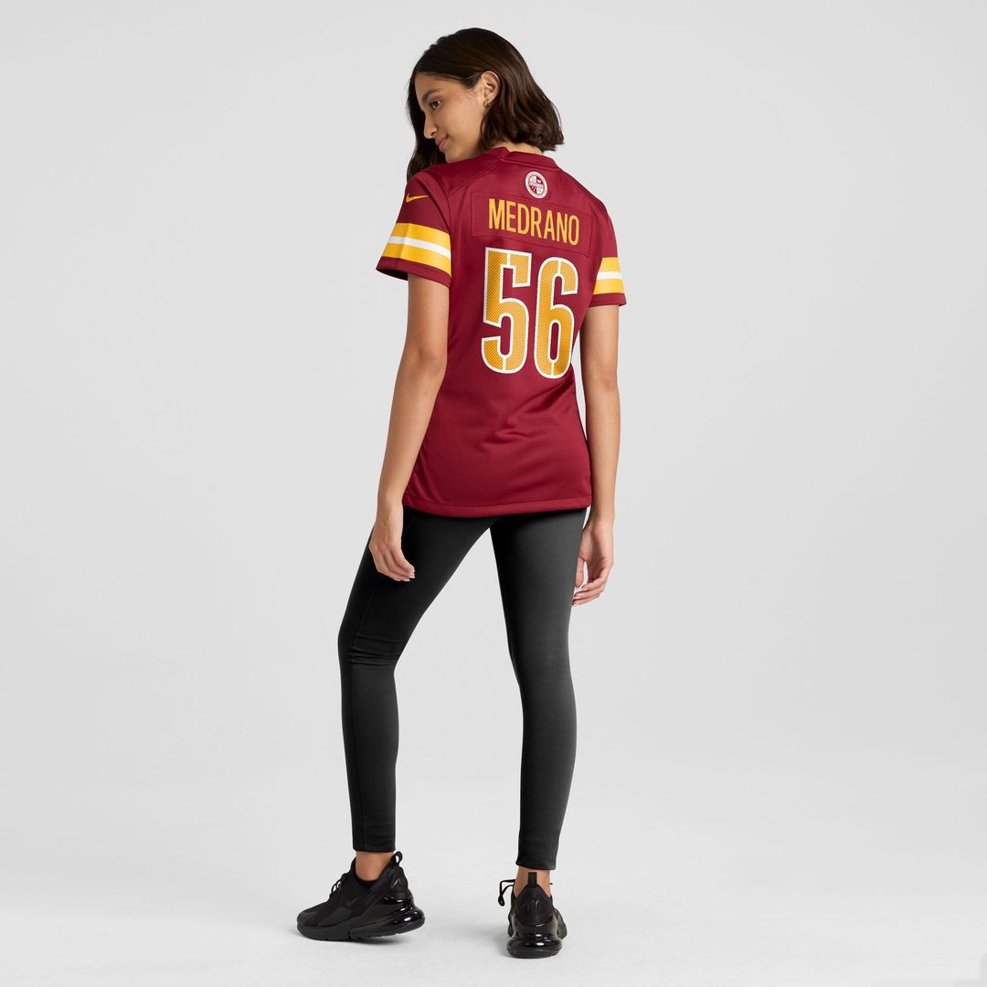Kain Medrano Washington Commanders Nike Women's Team Game Jersey -  Burgundy