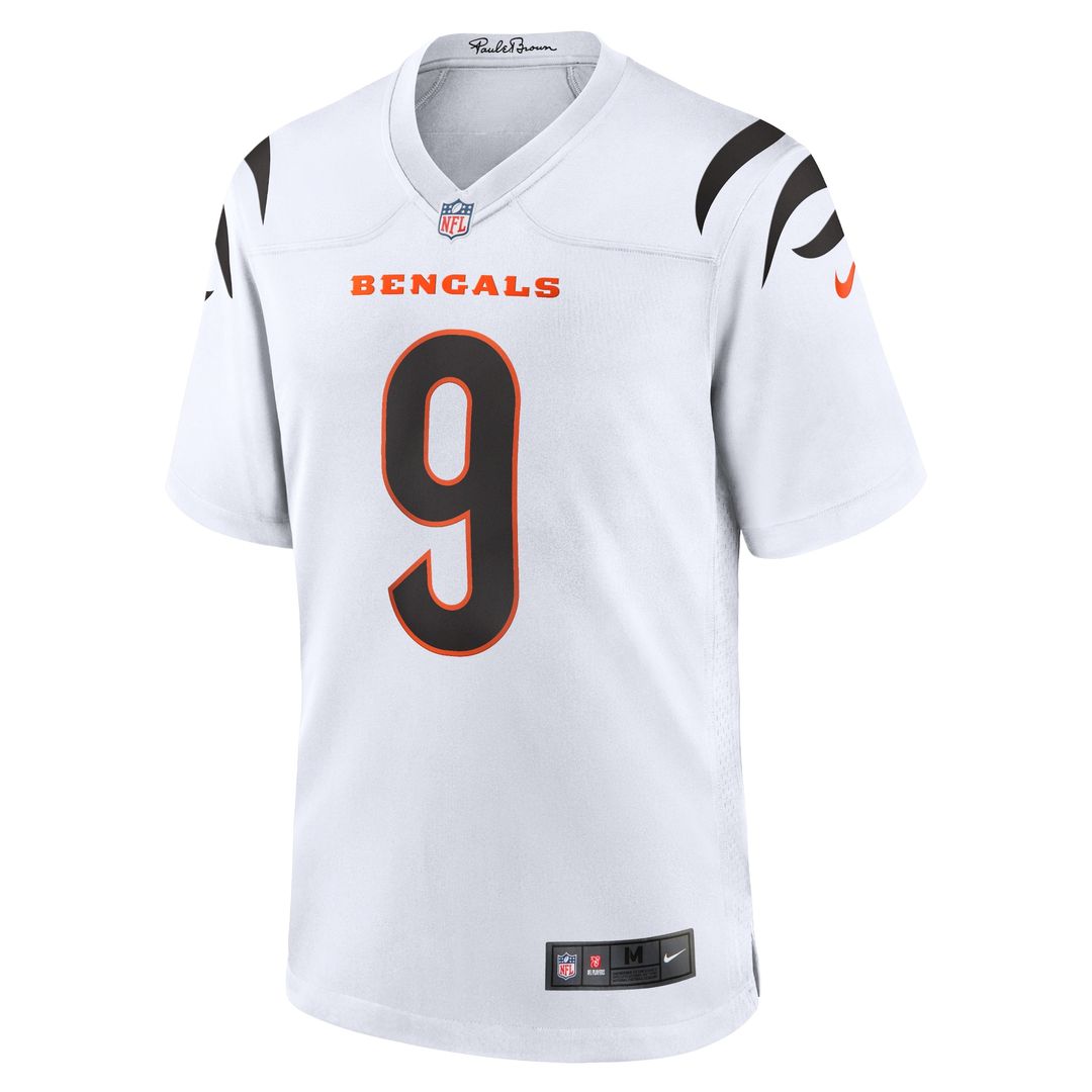 Joe Burrow Cincinnati Bengals Nike Alternate Game Jersey - Orange