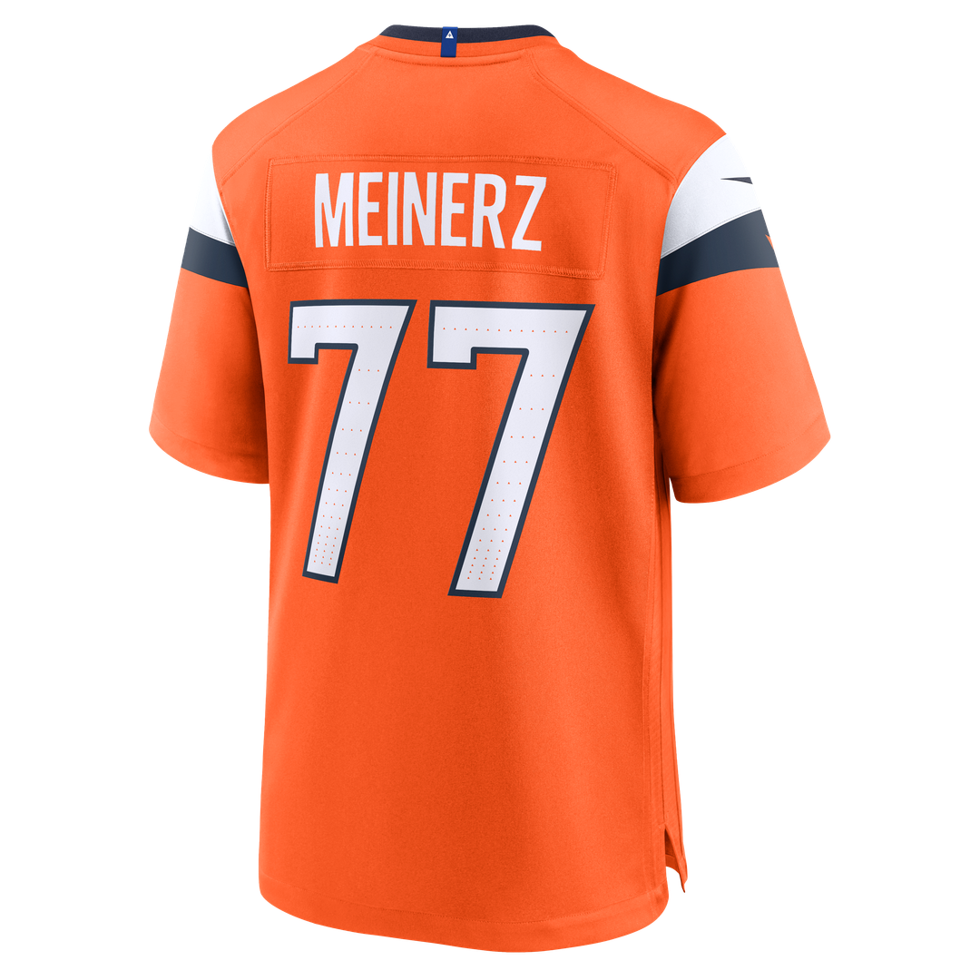 Quinn Meinerz Denver Broncos Nike Team Game Jersey -  Orange