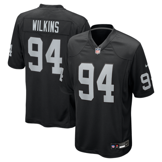 Christian Wilkins Las Vegas Raiders Nike Team Game Jersey -  Black