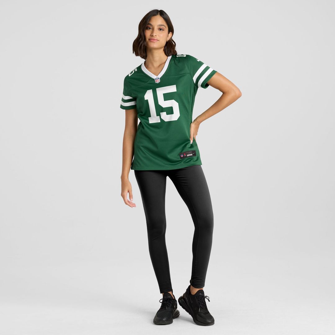 Adonai Mitchell New York Jets Nike Women's Team Game Jersey - Legacy Green