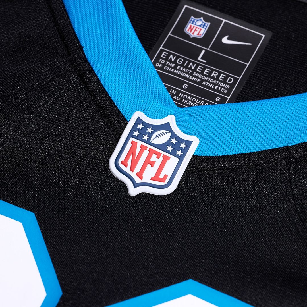 Demani Richardson Carolina Panthers Nike Team Game Jersey -  Black