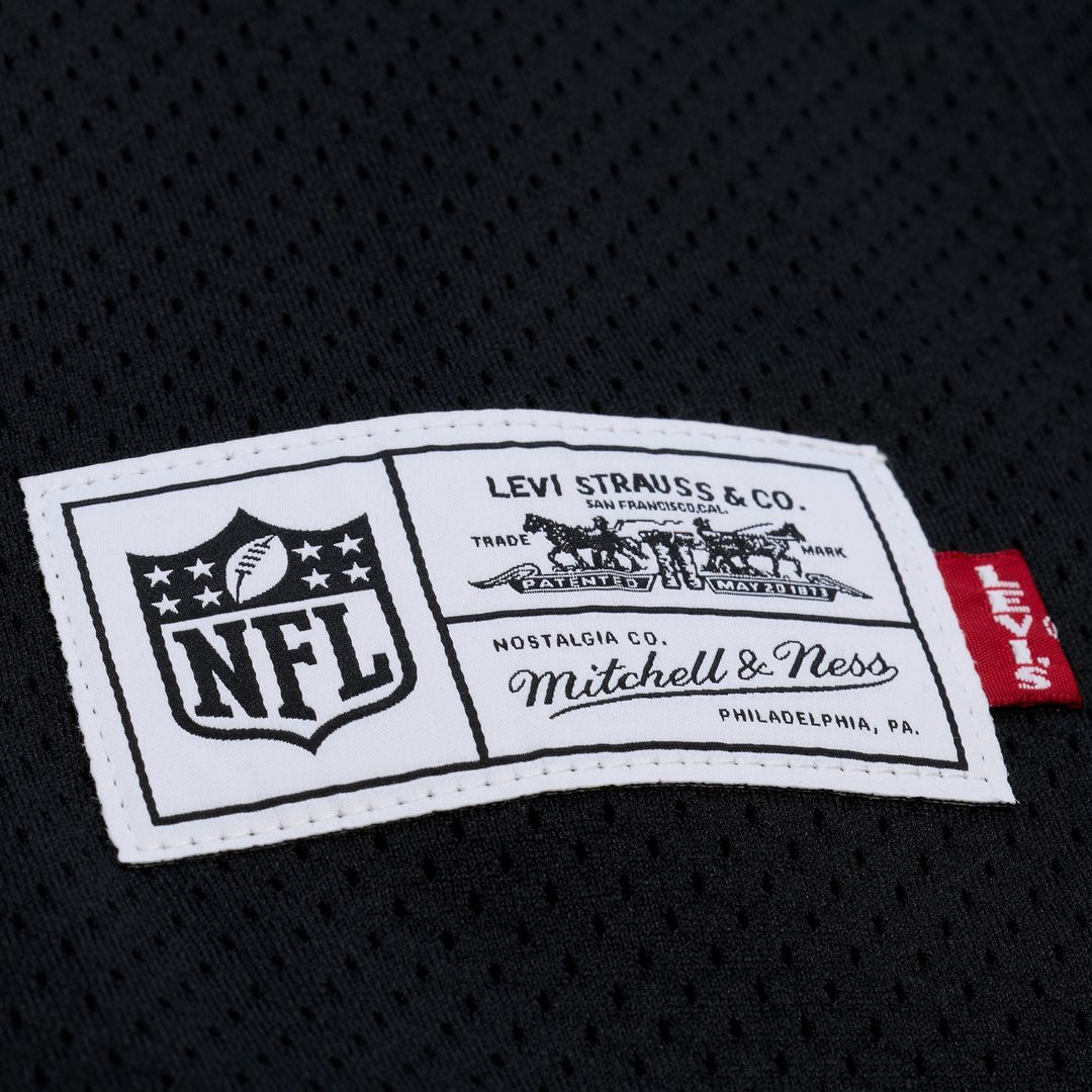 Super Bowl LX Mitchell & Ness x Levi's Unisex Legacy Jersey - Black