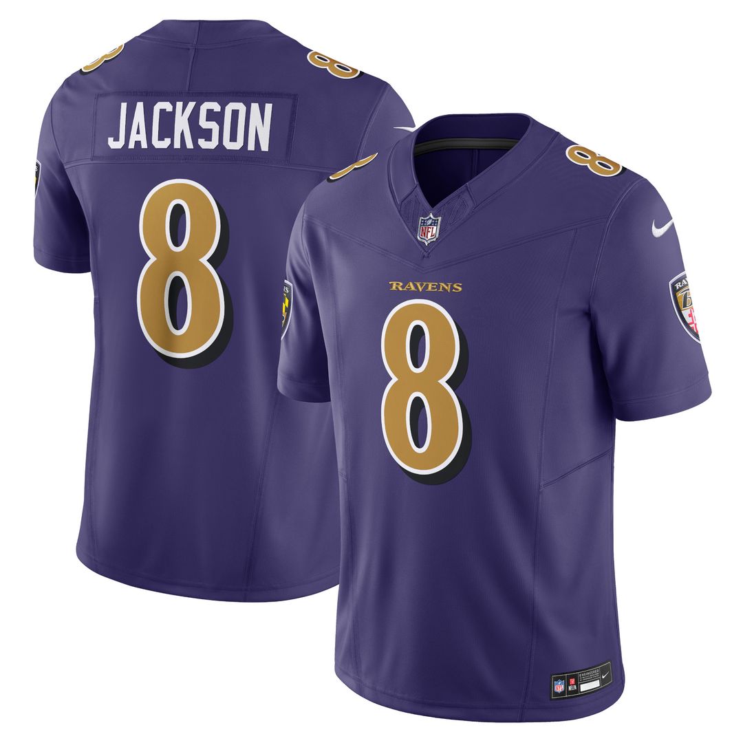 Lamar Jackson Baltimore Ravens Nike Vapor F.U.S.E. Limited Jersey - White