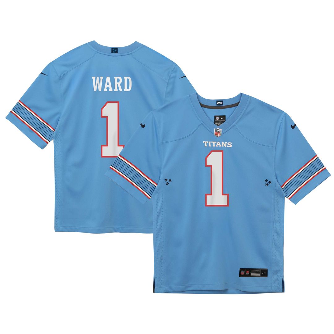 Cameron Ward Tennessee Titans Nike Preschool Team Game Jersey - Light Blue