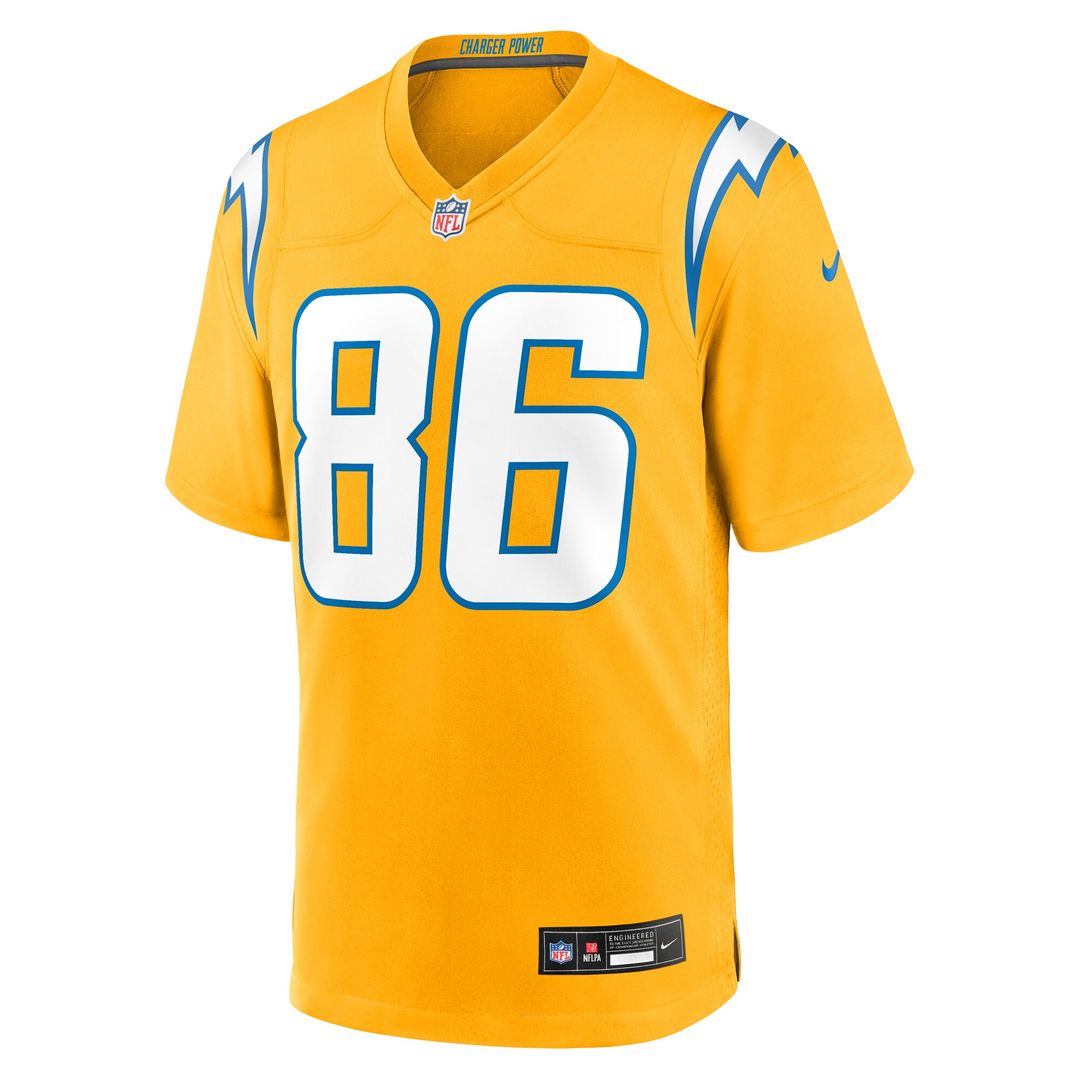 Oronde Gadsden Los Angeles Chargers Nike Alternate 2 Super Chargers Game Jersey -  Navy