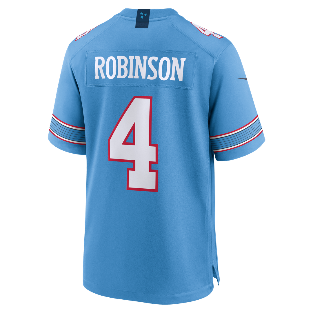 Wan'Dale Robinson Tennessee Titans Nike Team Game Jersey - Light Blue