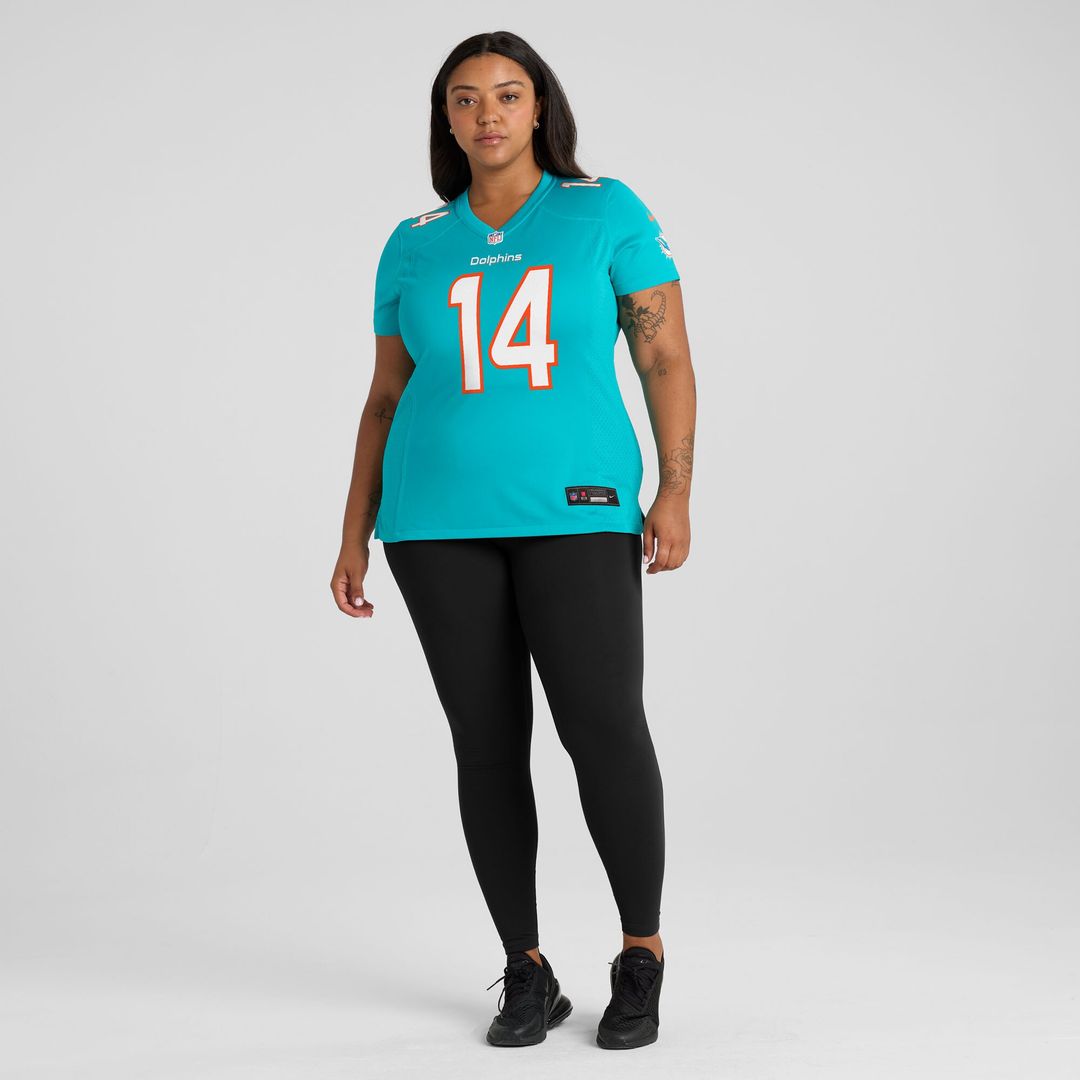 Quinn Ewers Miami Dolphins Nike Women's Team Game Jersey -  Aqua