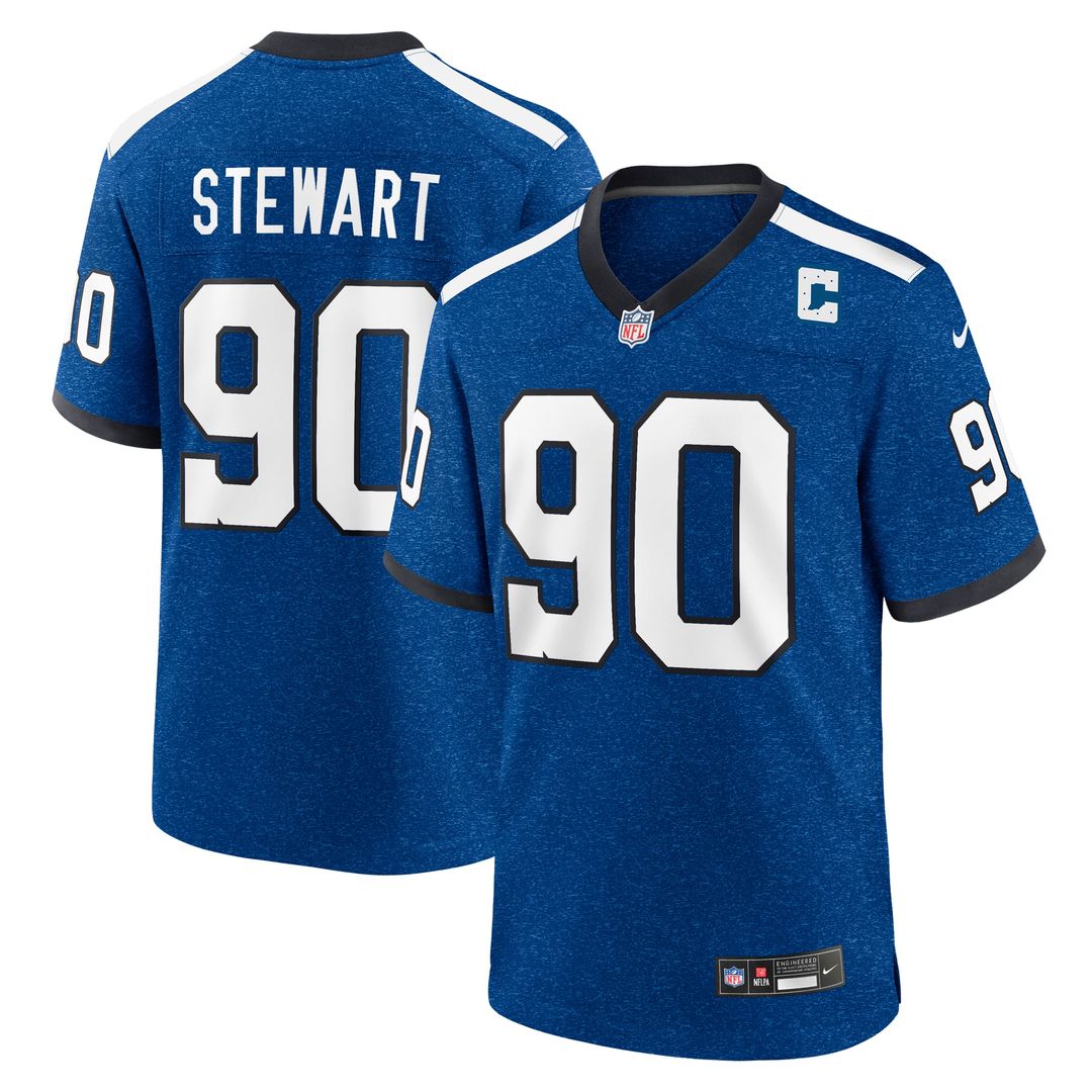 Grover Stewart Indianapolis Colts Nike Game Jersey - Royal