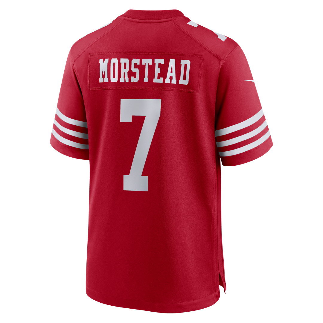 Thomas Morstead San Francisco 49ers Nike Team Game Jersey -  Scarlet
