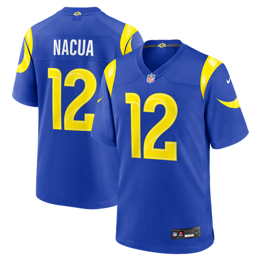 Puka Nacua Los Angeles Rams Nike Team Game Player Jersey - Royal