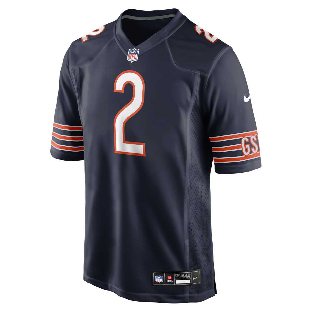 Coby Bryant Chicago Bears Nike Team Game Jersey -  Navy