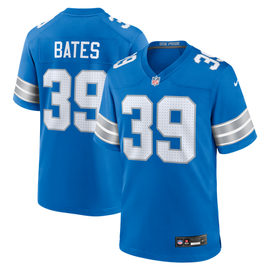 Jake Bates Detroit Lions Nike Team Game Jersey -  Blue