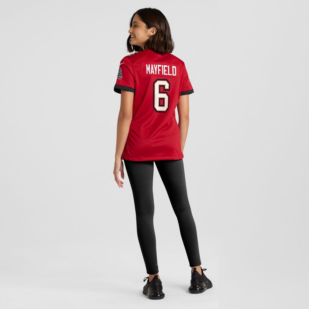 Baker Mayfield Tampa Bay Buccaneers Nike Women's Away Game Jersey - White