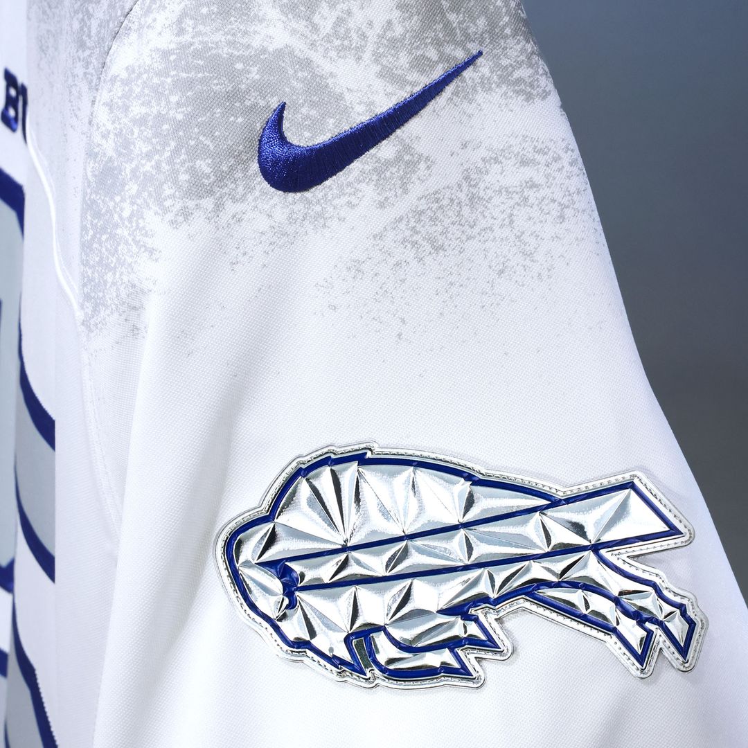 Dawson Knox Buffalo Bills Nike 2025 Rivalries Collection Stitched Limited Jersey - White
