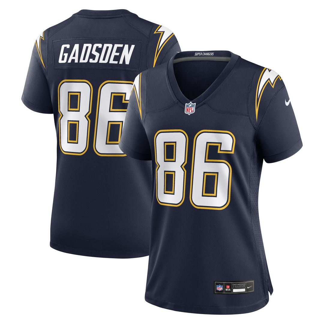 Oronde Gadsden Los Angeles Chargers Nike Women's Team Game Jersey -  Powder Blue