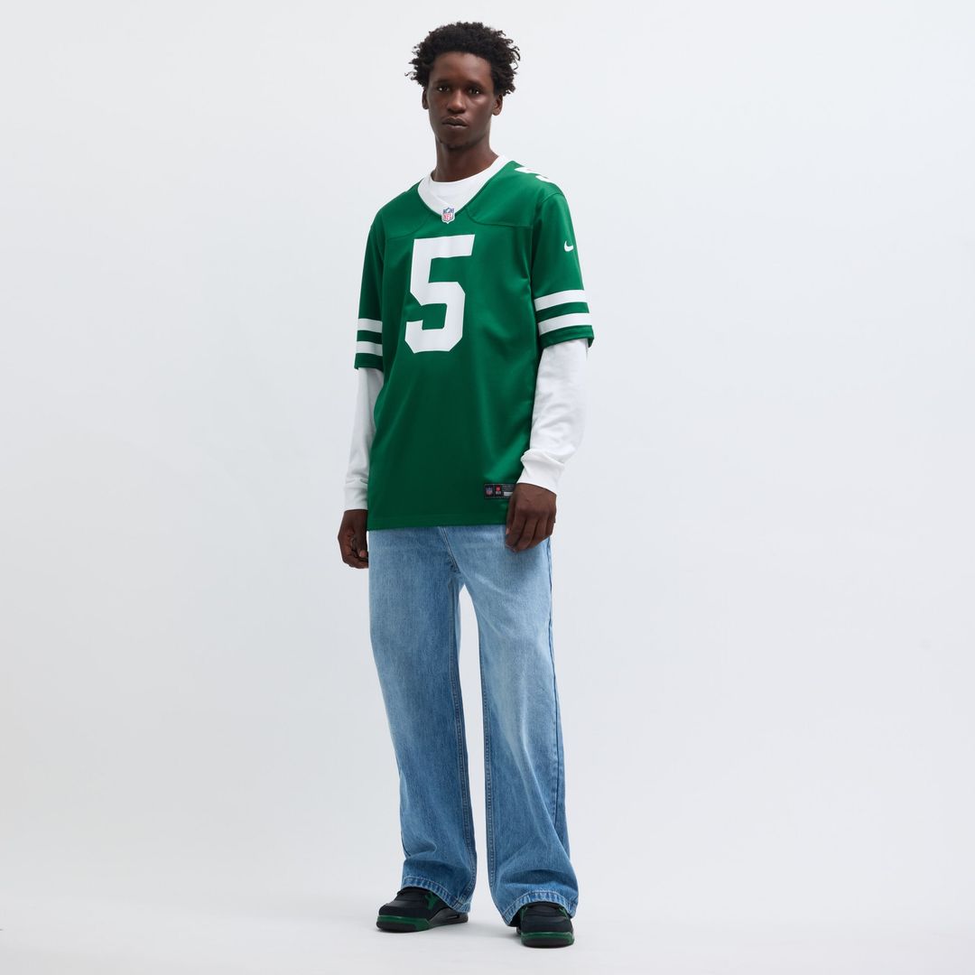Garrett Wilson New York Jets Nike Game Jersey - Legacy White