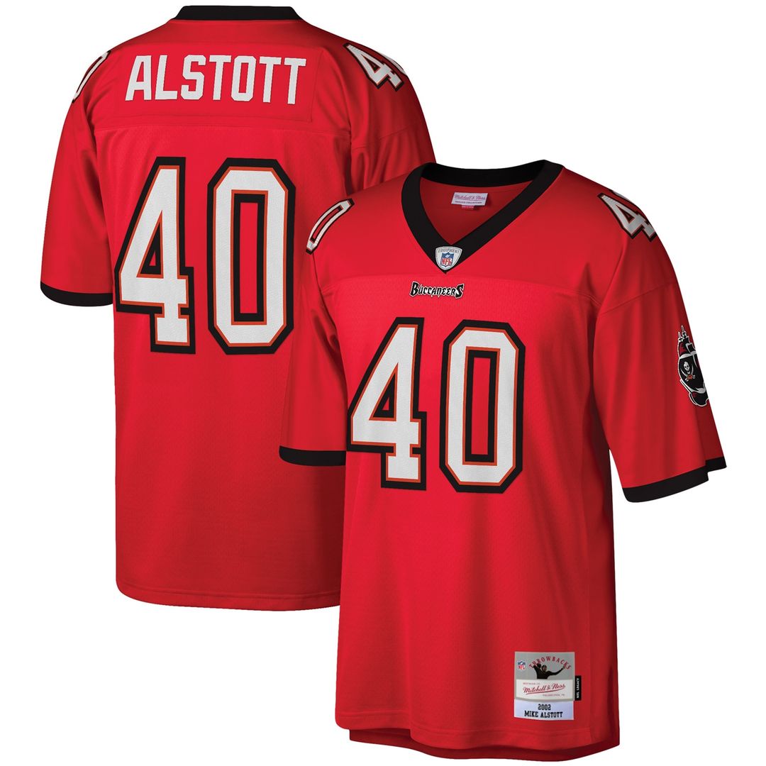 Mike Alstott Tampa Bay Buccaneers Mitchell & Ness Legacy Replica Jersey - White