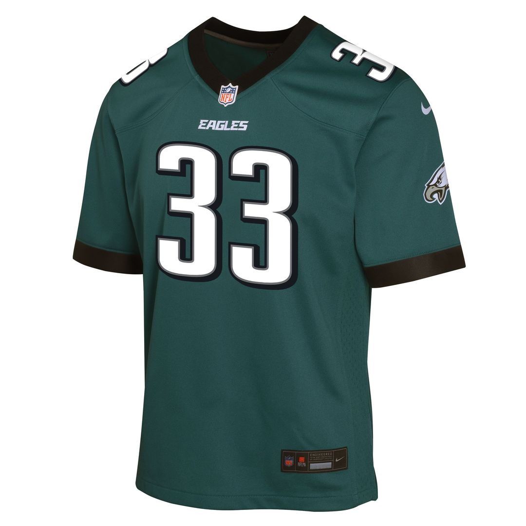 Cooper DeJean Philadelphia Eagles Nike Youth Alternate Game Jersey - Kelly Green