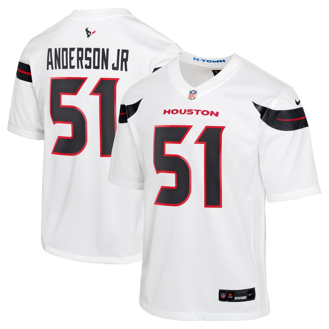 Will Anderson Jr. Houston Texans Nike Youth Game Jersey - Navy