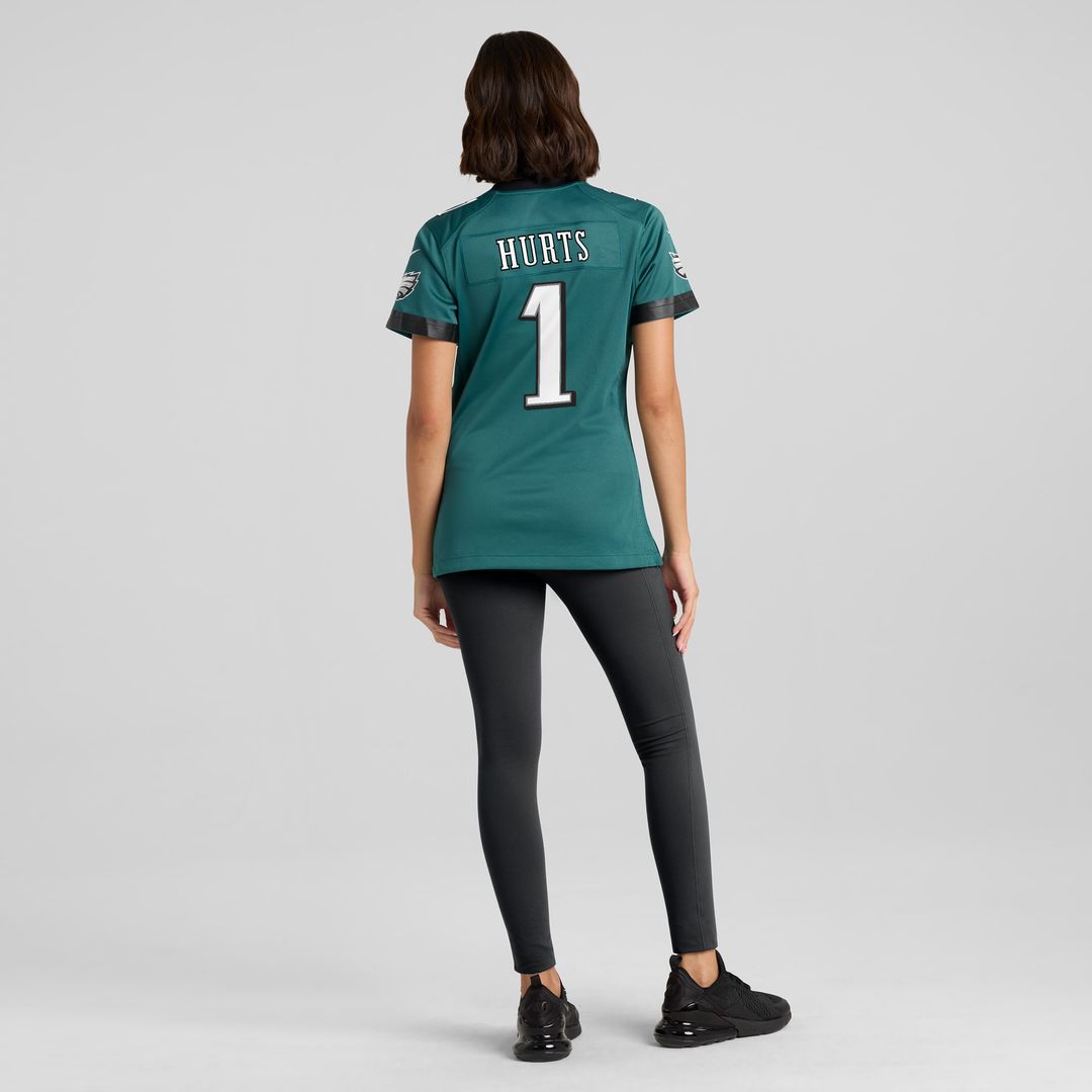 Jalen Hurts Philadelphia Eagles Nike Women's Team Game Jersey - Midnight Green