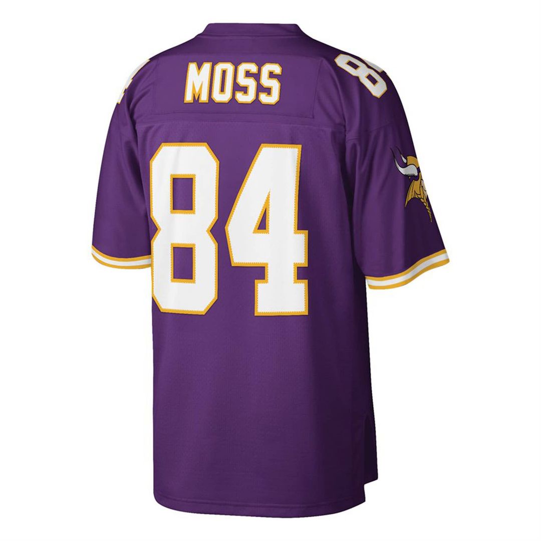 Randy Moss Minnesota Vikings Mitchell & Ness Big & Tall 1998 Legacy Retired Player Jersey - White
