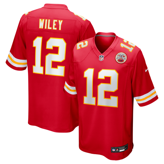 Jared Wiley Kansas City Chiefs Nike  Game Jersey -  Red