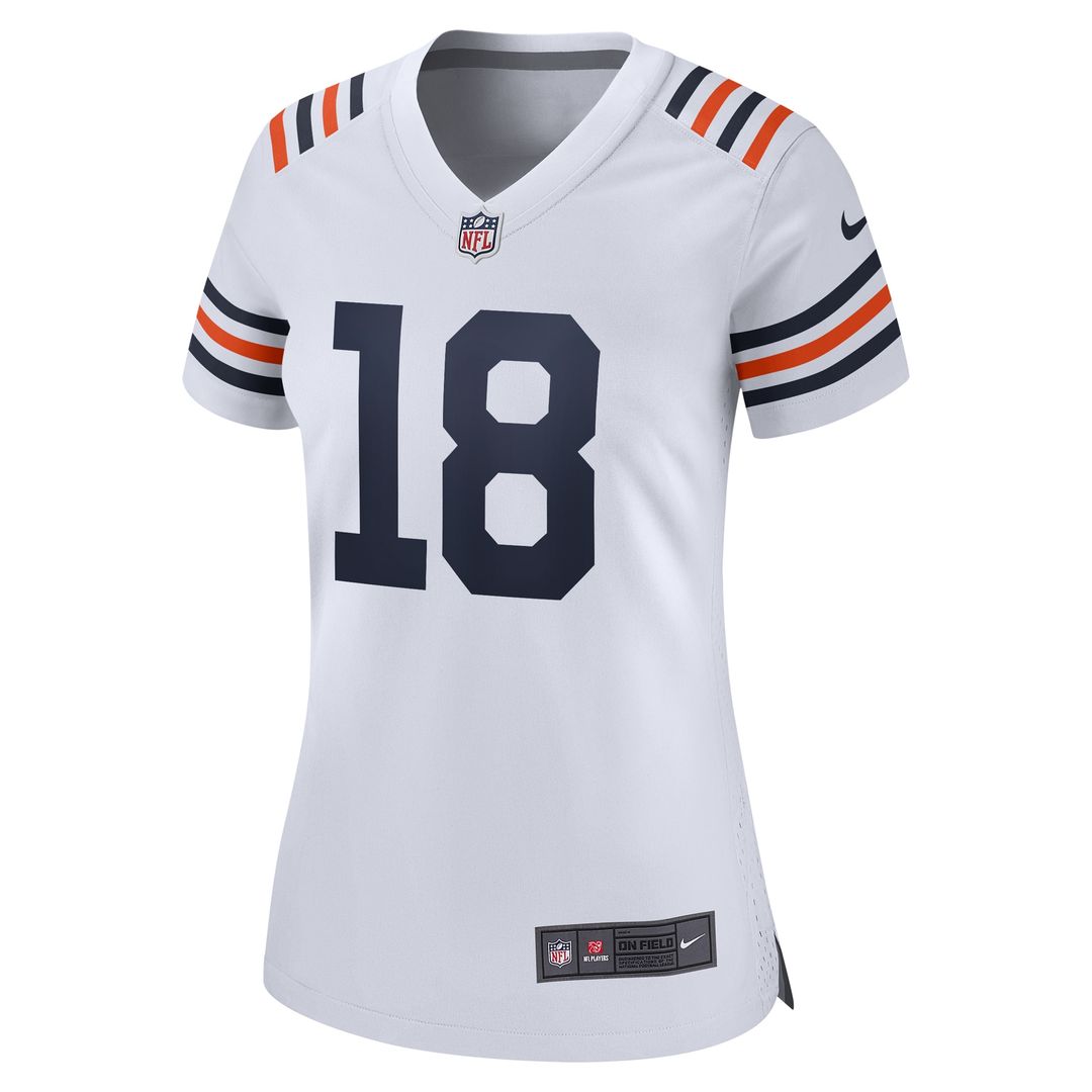 Caleb Williams Chicago Bears Nike Women's  2nd Alternate Game Player Jersey - White